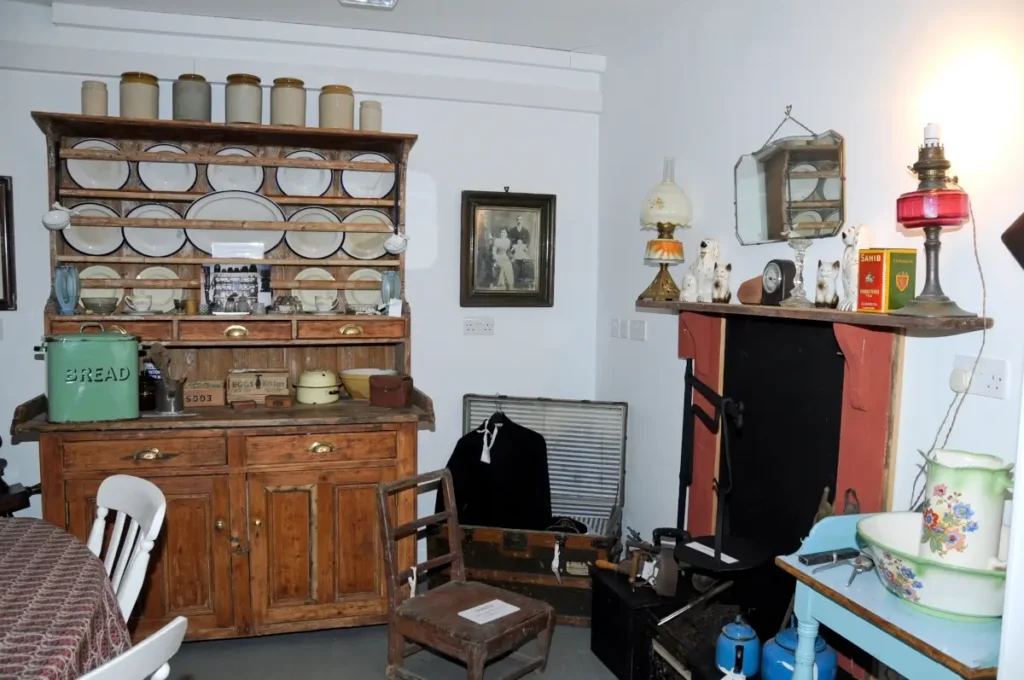 Croft Room Display in Museum