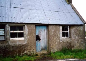 A building with a tin roof