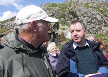 Roddy and Alex Graham 2 men talking