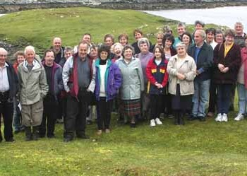 Group in Orinsay 2005 Group photo