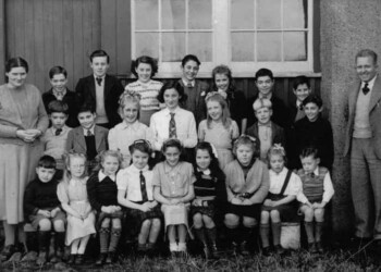 Kershader school group Class photo Kershader school