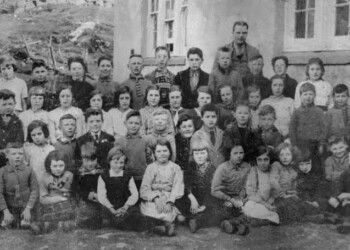 Planasker School 1937 Class Photo Planasker School 1937